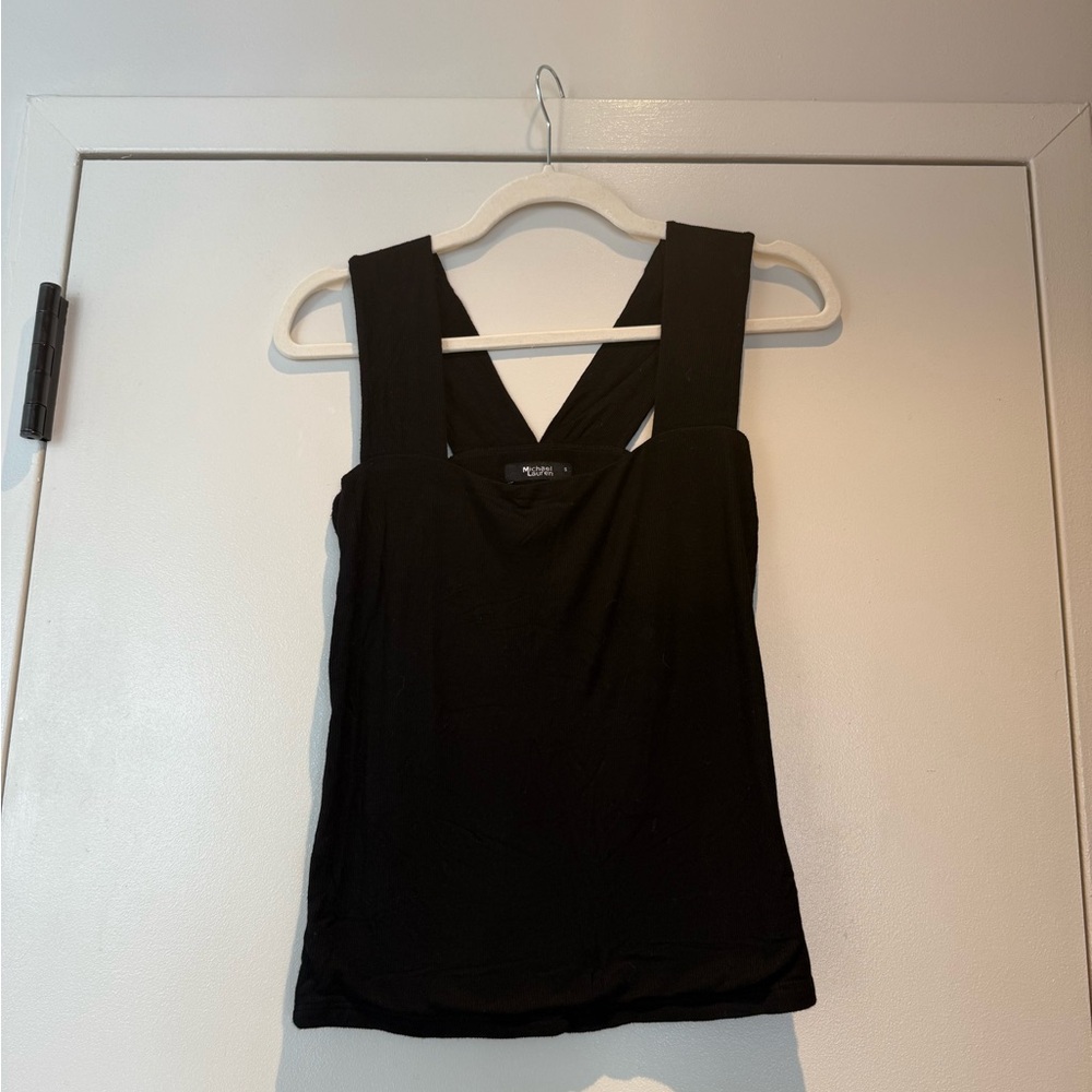 Super soft Black Sleeveless Top